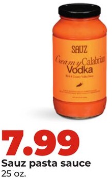 Sauz pasta sauce