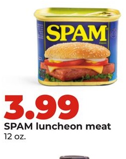 SPAM luncheon meat