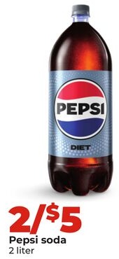 Pepsi soda