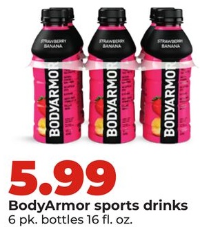 BodyArmor sports drinks