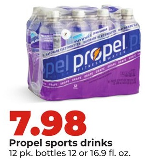 Propel sports drinks