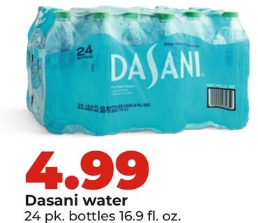 Dasani water