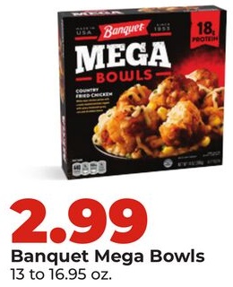 Banquet Mega Bowls