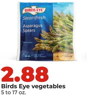 Birds Eye vegetables
