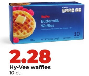 Hy-Vee waffles