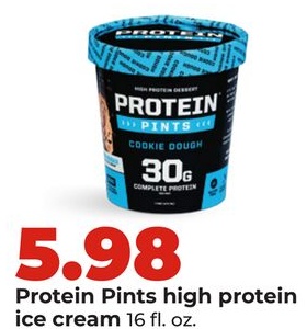 Protein Pints high protein ice cream