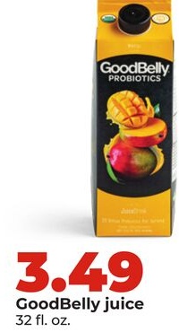 GoodBelly juice