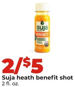 Suja heath benefit shot