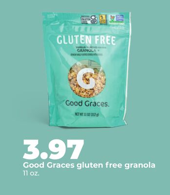 Good Graces gluten free granola