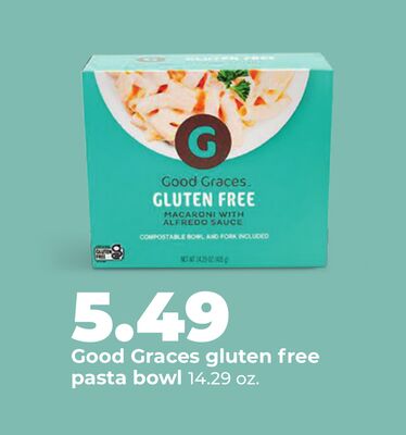 Good Graces gluten free pasta bowl