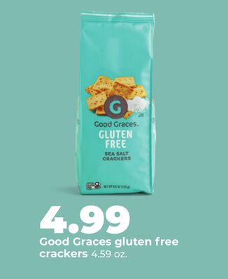 Good Graces gluten free crackers