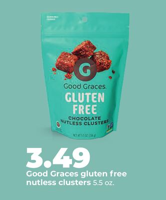 Good Graces gluten free nutless clusters