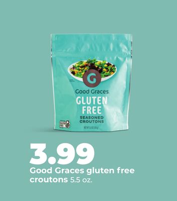 Good Graces gluten free croutons