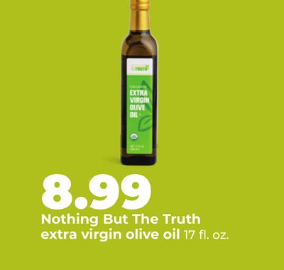 Nothing But The Truth extra virgin olive oil