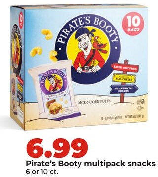 Pirate's Booty multipack snacks