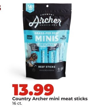 Country Archer mini meat sticks