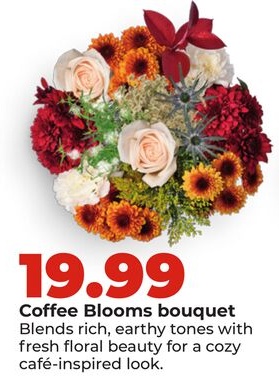 Coffee Blooms bouquet