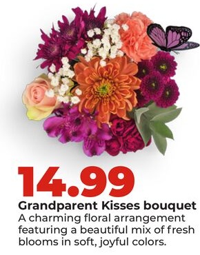 Grandparent Kisses bouquet
