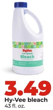 Hy-Vee bleach