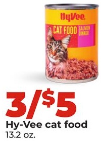 Hy-Vee cat food