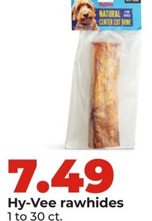 Hy-Vee rawhides