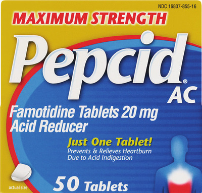 WITH CARD ALL Pepcid.