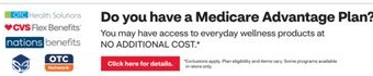 Click here for details: Do you have a Medicare Advantage Plan? You may have access to everyday wellness products at no additional cost.