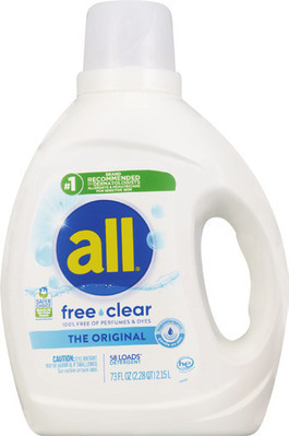 all free & clear laundry detergent
