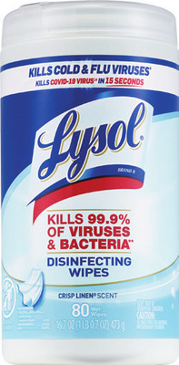 ANY Lysol household cleaners, disinfectant spray, wipes, Finish or Jet-Dry