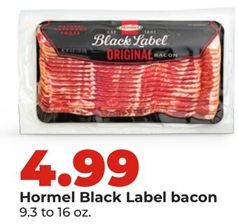 Hormel Black Label bacon
