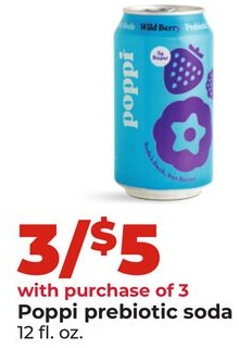 Poppi prebiotic soda