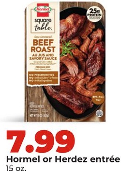 Hormel or Herdez entrée
