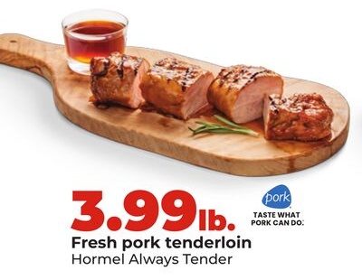 Fresh pork tenderloin