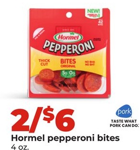 Hormel pepperoni bites