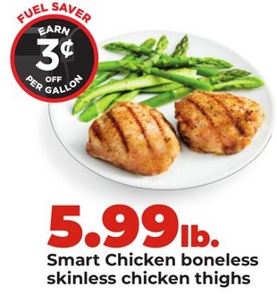 Smart Chicken boneless skinless chicken thighs