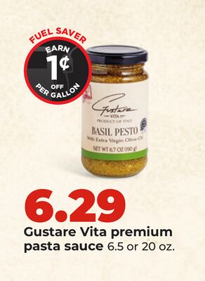 Gustare Vita premium pasta sauce