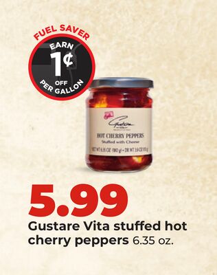 Gustare Vita stuffed hot cherry peppers