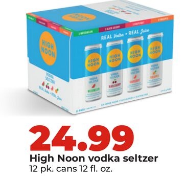 High Noon vodka seltzer