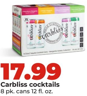 Carbliss cocktails