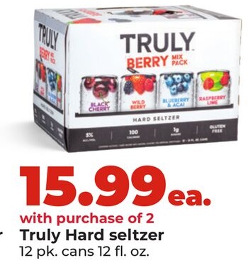 Truly Hard seltzer