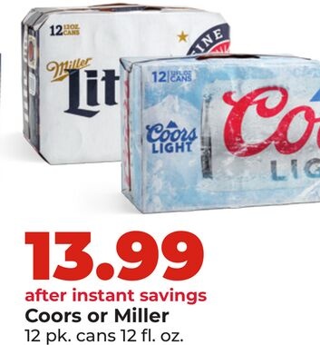 Coors or Miller