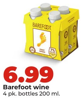 Barefoot wine
