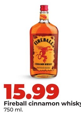 Fireball cinnamon whisky