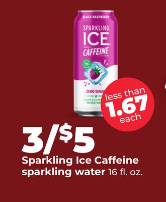 Sparkling Ice Caffeine sparkling water