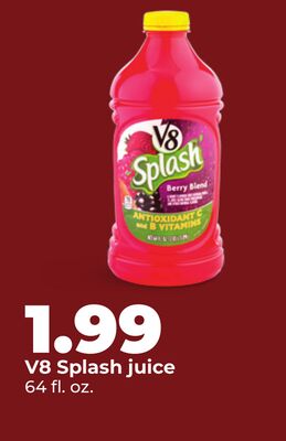 V8 Splash juice