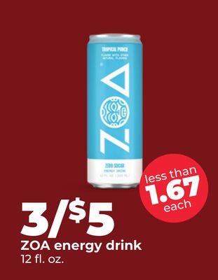 ZOA energy drink