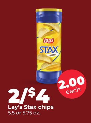Lay's Stax chips