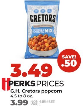 G.H. Cretors popcorn