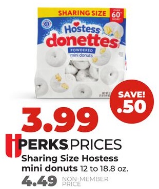 Sharing Size Hostess mini donuts