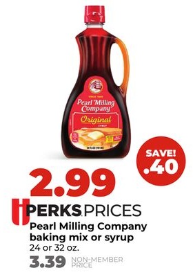 Pearl Milling Company baking mix or syrup